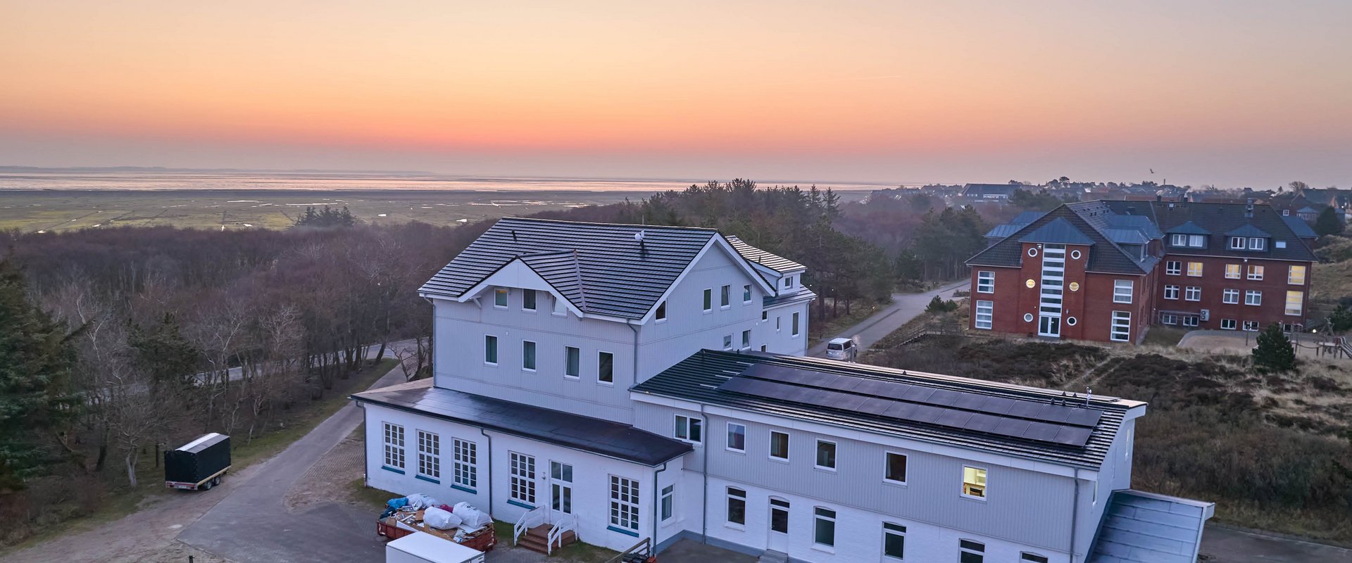 Luftaufnahme AOK-Nordseeklinik, Amrum