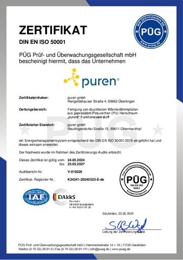 ISO 50001 Obermarchtal DE